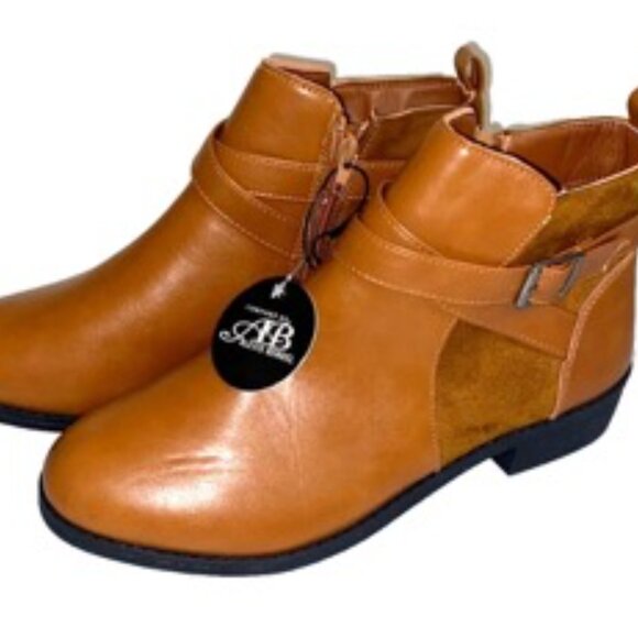 Comfort by Alexis Bendel Golda Women's Ankle Boot Tan Size 9 - Picture 2 of 8